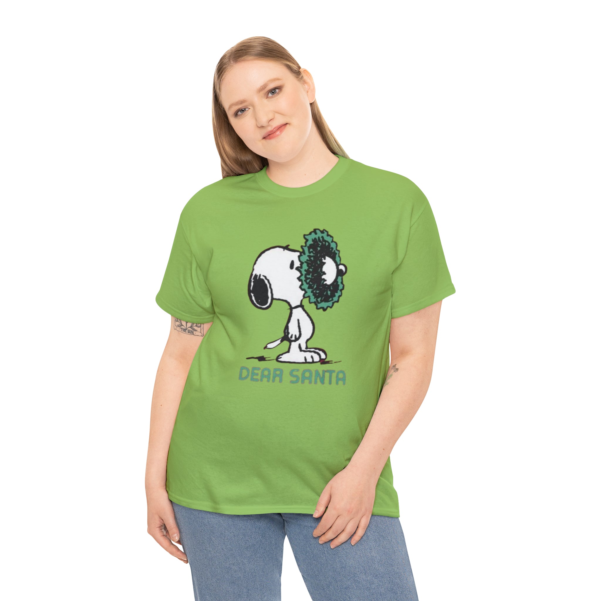 Snoopy- Unisex Heavy Cotton T-Shirt - Creations by Chris and Carlos